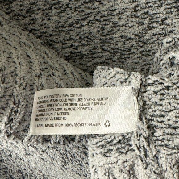 Light gray button up cardigan - Picture 6 of 7